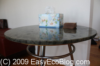 Granite Countertop, table made from Granite countertop remnants