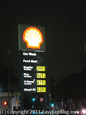 high gas prices