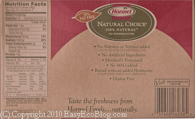 Hormel Natural Choice Deli Meat