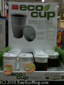 Eco-Friendly, Green Reusable Coffee Cup