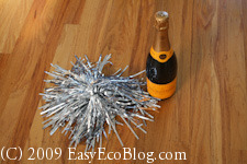 happy new year, champagne bottle