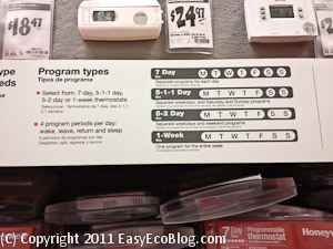 Programmable Thermostat Temperature Control