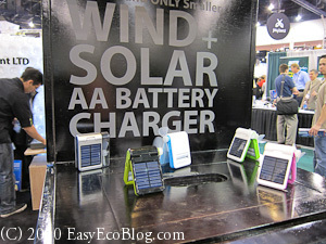 Solar Battery Charger, Wind, Battery